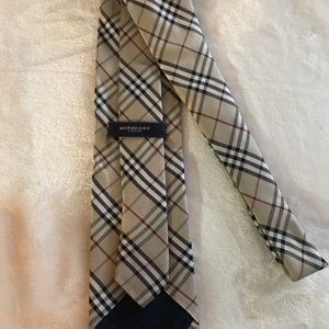 Burberry London, vintage necktie, never worn